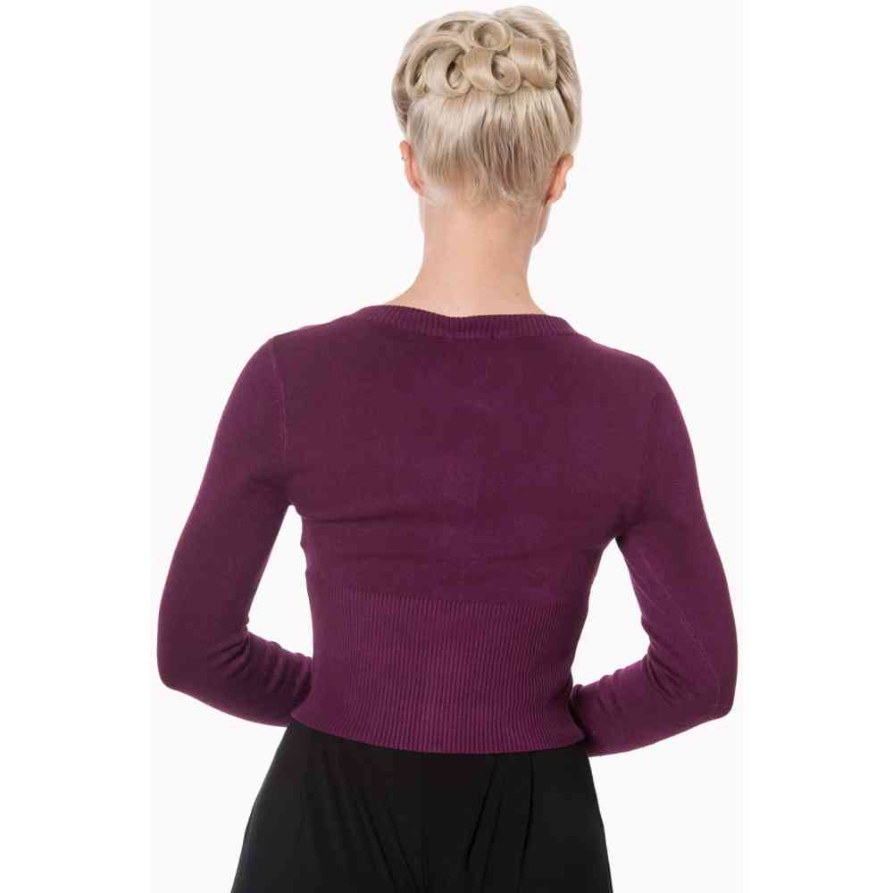 Dancing Days - DOLLY Cardigan - Purple